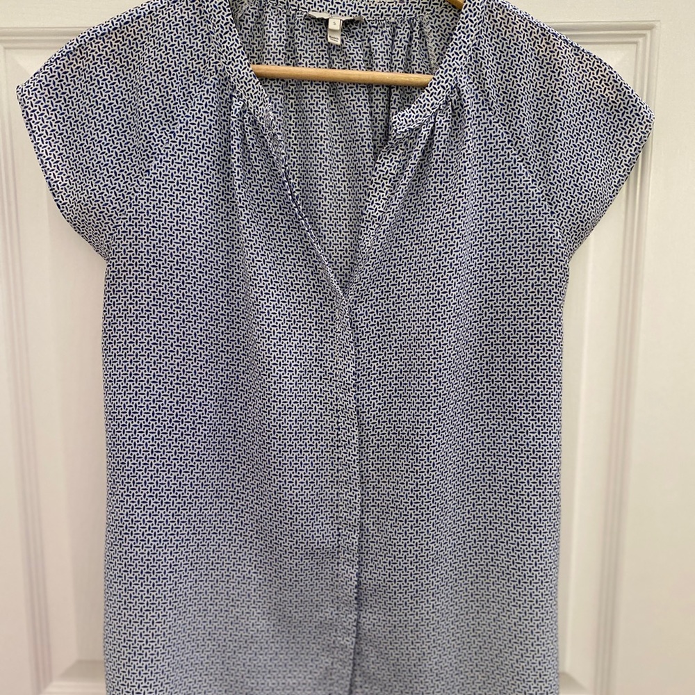 Joie Blue Blouse